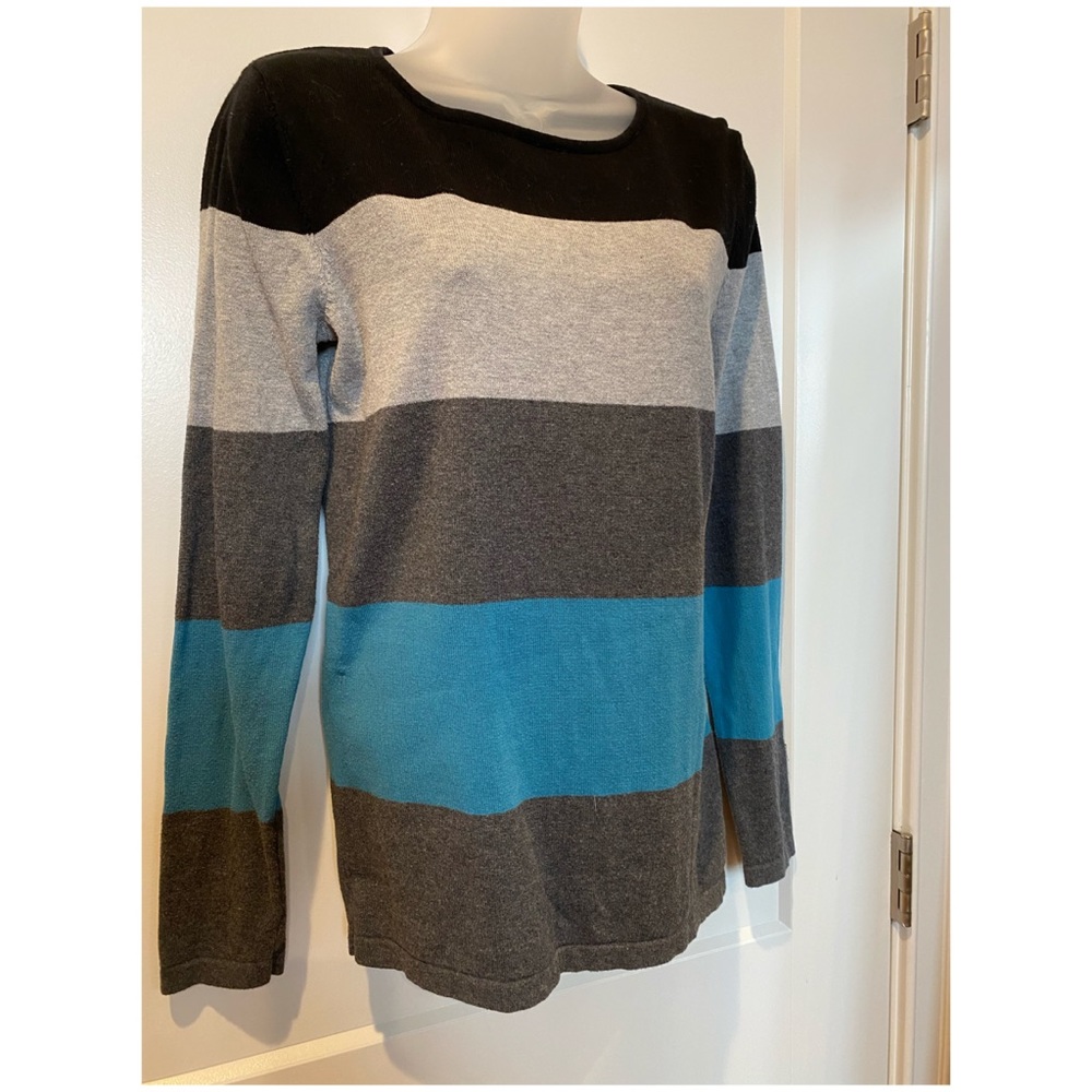 Block striped sweater